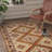 Vahakn Hand Tufted Wool Geometric Rug-2111136464