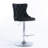 Swivel Velvet Barstools with Adjusatble Seat Height-1880070283-1880070258