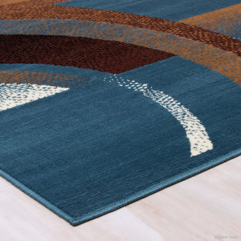Performance Geometric Indoor Rug, 5'2" x 7'1"