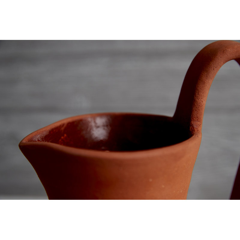 Handcrafted Terracotta Hot Chocolate Pitcher