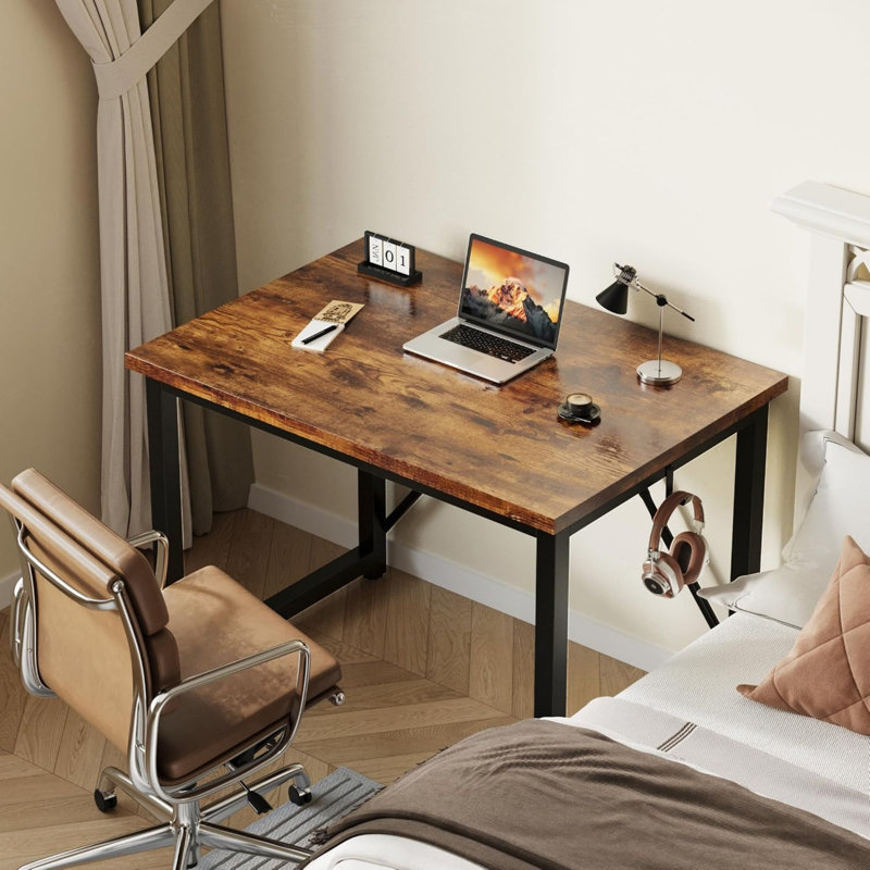 MDF Stainless Steel Computer Desk