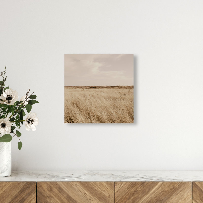 Golden Nature Print by Oliver Gal, 12" H x 12" W, Gallery Wrapped