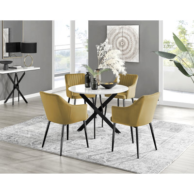 Aashif 4 - Person Dining Set