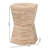 Bohemian Woven Grasscloth Hourglass End Table