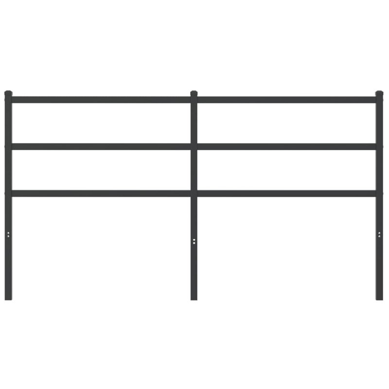 Oberly Metal Replace Headboard, Black, 193cm W