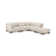 Beau DREAM MODULAR SECTIONAL PERFORMANCE FABRIC OATMEAL