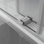  Porte de douche coulissante sans cadre l 60 po x H 76 po avec verre transparent de 10 mm-61571065