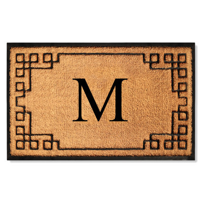 Tapis d'entrée antidérapant Monogram