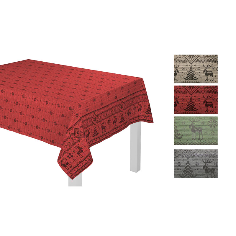 Larissa Tablecloth, Red