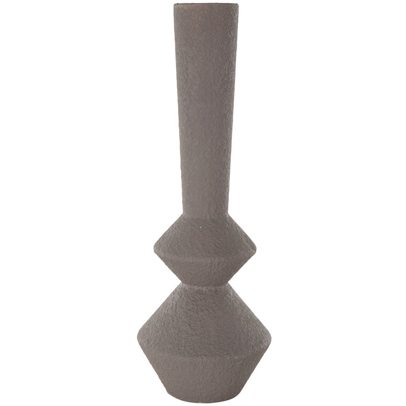Vase cannelé en métal Cole And Grey