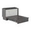Lit escamotable en bois massif avec station de charge et matelas Kindig-71855950-25387742