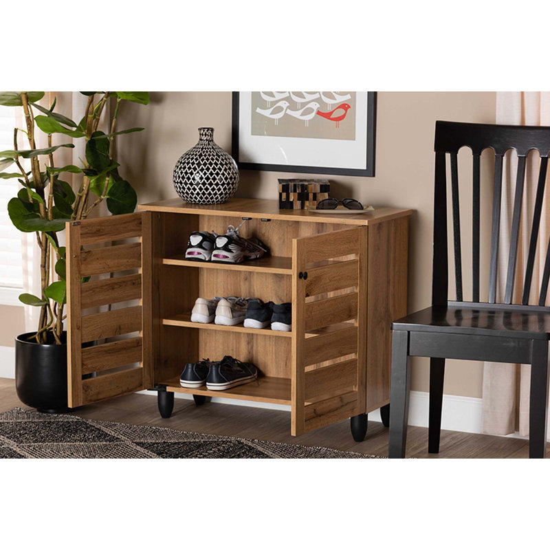 Armoire de rangement pour chaussures 9 paires