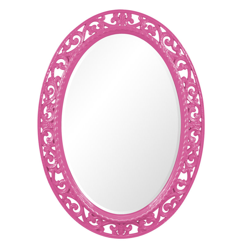 Miroir d'appoint Hillpoint, Rose vif