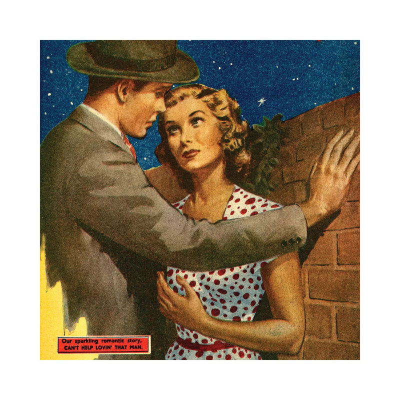 1951 UK Illustations Magazine Plate 1 Piece Wall Art on Canvas, 66.04 cm H x 66.04 cm W x 1.91 cm D, Canvas