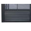 Solarium mural Gazebo Penguin Florence 3 m x 3,6 m, toit en métal noir-108608078-91327406