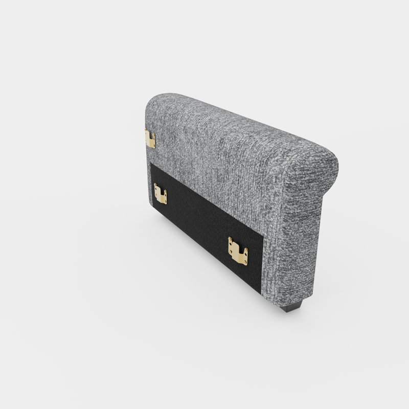 Accoudoir droit * 1, Gris clair / noir