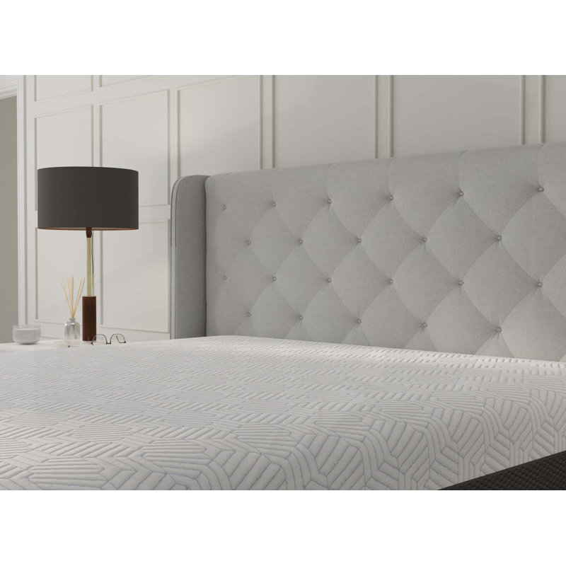 Matelas doux avec housse à fermeture à glissière rafraîchissante, Double