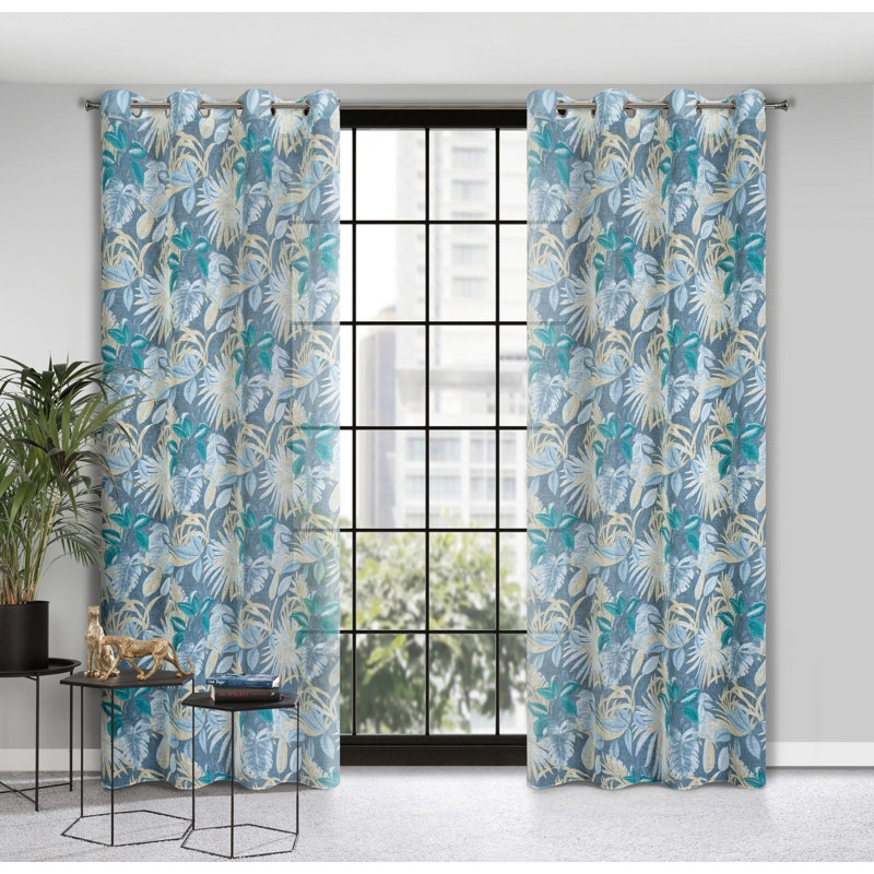 Sandridge Semi Sheer Curtains Single Panel
