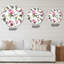 Passiflore rose - Horloge murale traditionnelle-60280747