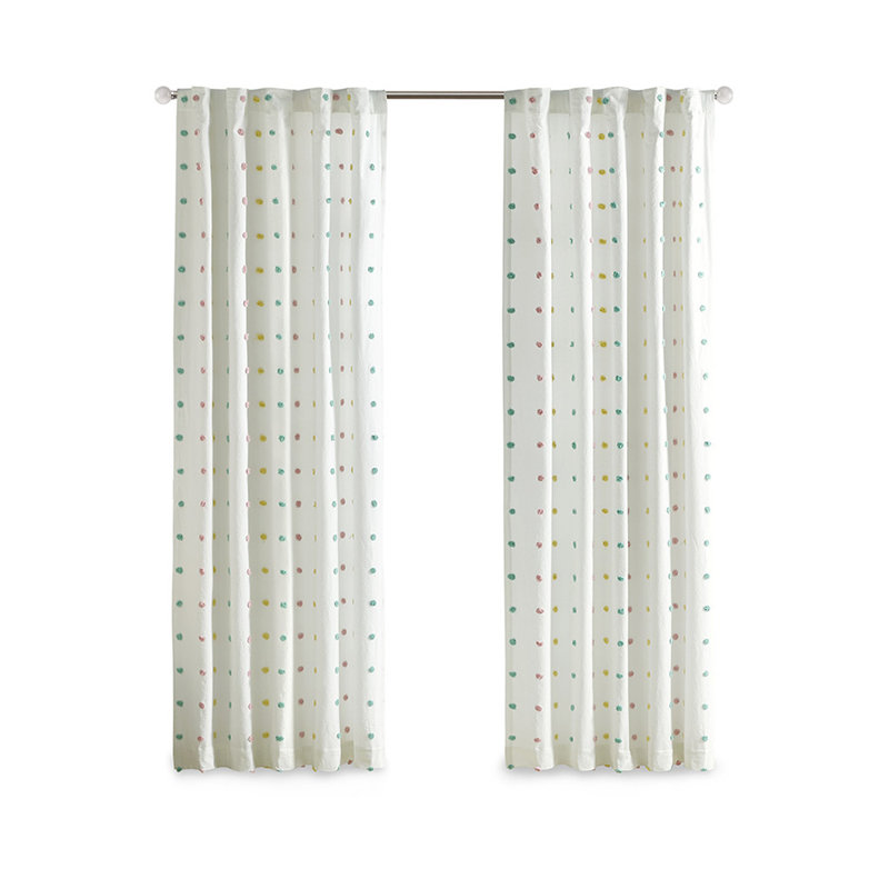 Delanda Cotton Single Curtain Panel
