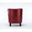 Fauteuil club rouge Hadley