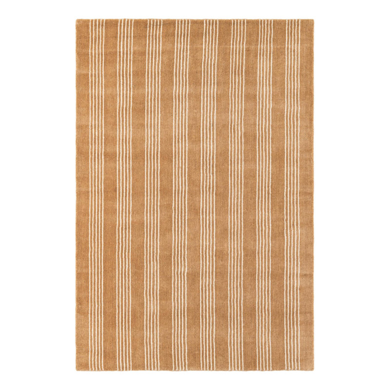 Tapis en laine naturelle Jill Zarin Winchester, Rectangle 4 pi 1 po x 6 pi 1 po