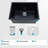 Undermount Laundry Utility Sink