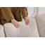 Canapé en tissu beige 57,9 po-2086635061