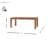Acacia Solid Wood Dining Table-688351783