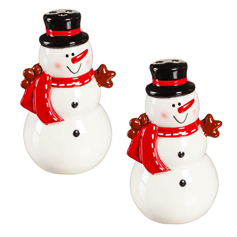 Ceramic Salt And Pepper Shaker Set