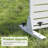 Privacy Metal Screen Fence Panel Horizontal Stripe Pattern-69478607-112246456