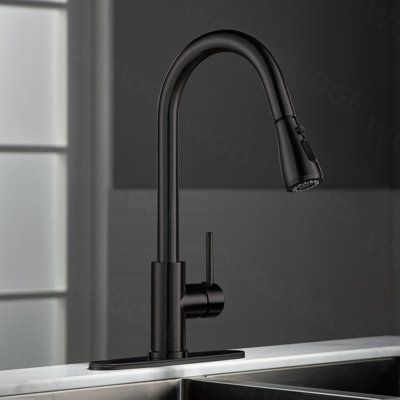 WoodBridge Pull Down Kitchen Faucet