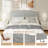 Upholstered Linen Headboard with Adjustable Height-1015513045-1015513041