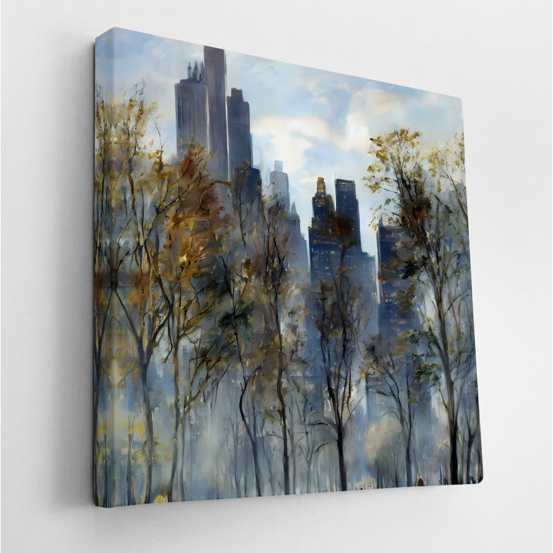 Central Park New York, 24" H x 24" W