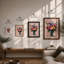 Blooms In Glass Botanical - Print-706828499-706828498