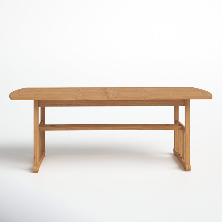 Summerton Extendable Teak Outdoor Dining Table