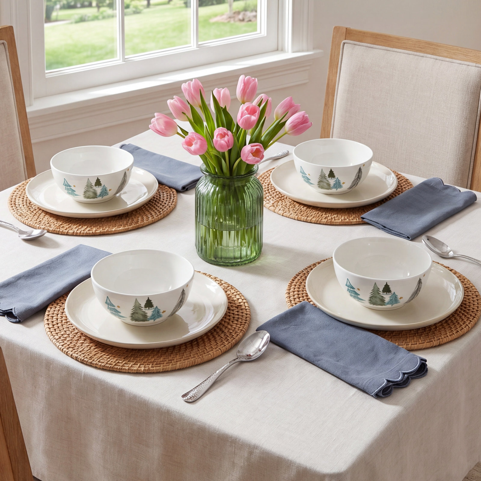 Balsam Lane Porcelain Dining Bowl