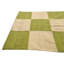 Tapis de couloir vert ivoire Orta