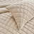 Pointehaven Taupe Velvet Oversized Diamond Quilt Set, Full-117339331-117339333