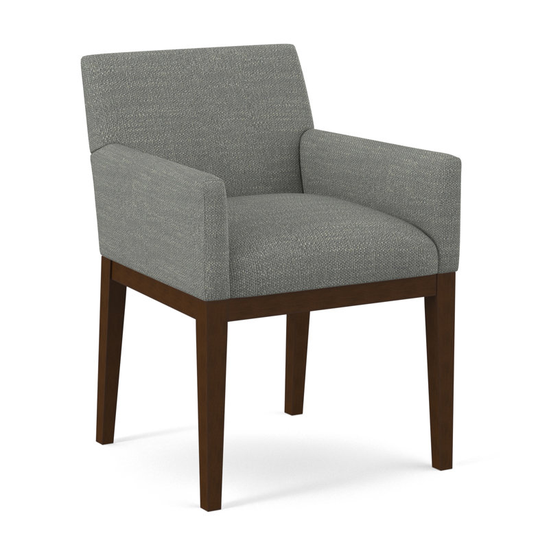 Upholstered Arm Chair, 61493-88, Pecan