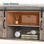 Console de style campagne avec portes de grange coulissantes H 31,9 po Ordonez-27783356-57683792
