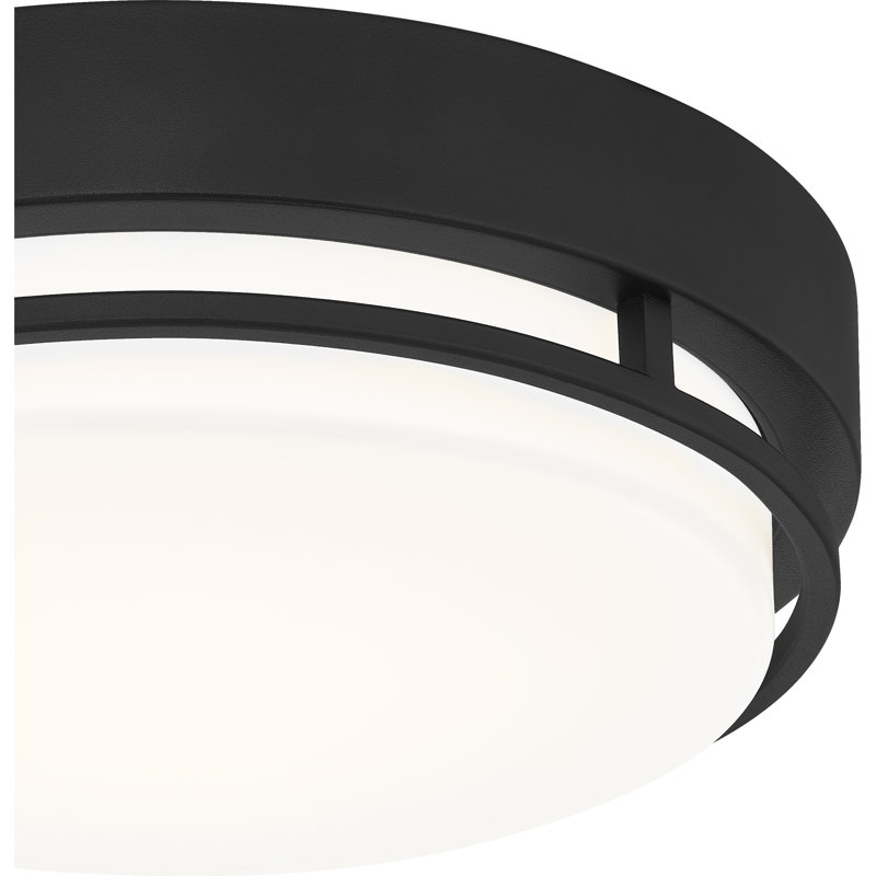 LED Flush Mount, 3.5" H x 12" W x 12" D