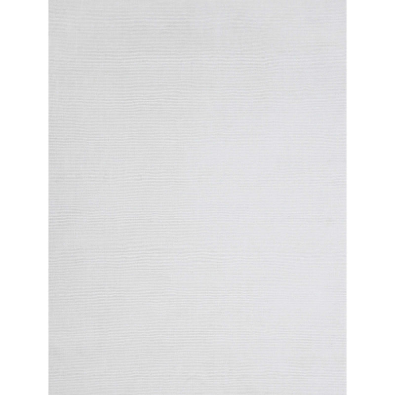 Area Rug in White, Rectangle 10' x 14'