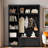 3-in-1 Hall Tree With Top Storage Cabinet, Open Storage, 3 Adjustable Side Shelves, 4 Heavy-duty Hooks, 2 Spacious Drawers And Seat Bench-1272112020