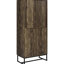 Armoire d'appoint rustique et bronze industriel