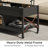 Sparta Large Lift Top Extendable Coffee Table With Storage and Changeable Casters, Square Coffee Table for Living Room-122442882