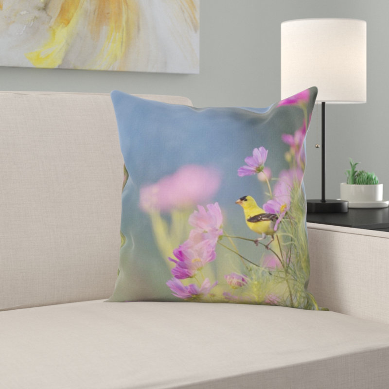 Coussin oiseau