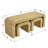 Boho Rope Coffee Table Set-1010270579