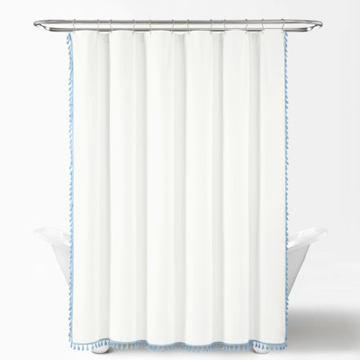 Cotton Blend Shower Curtain