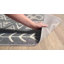Tapis géométrique gris / crème Bowles-1246297856